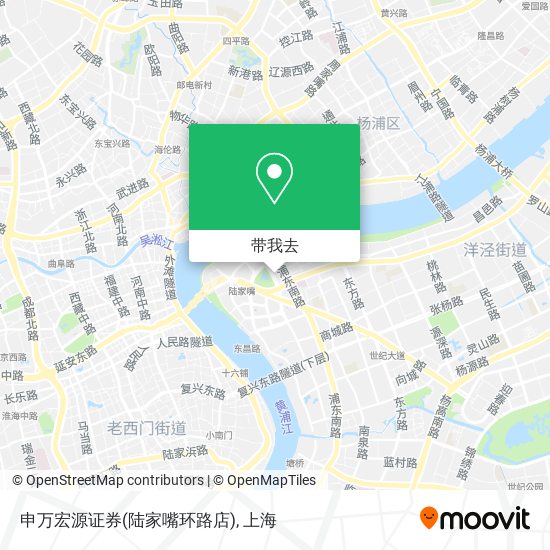 申万宏源证券(陆家嘴环路店)地图