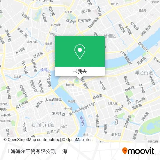 上海海尔工贸有限公司地图