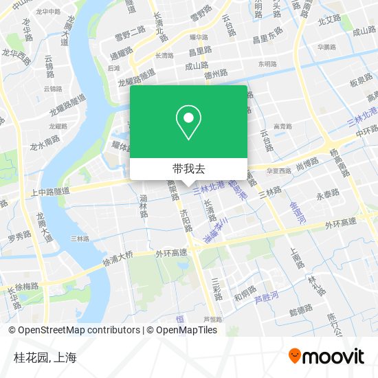 桂花园地图