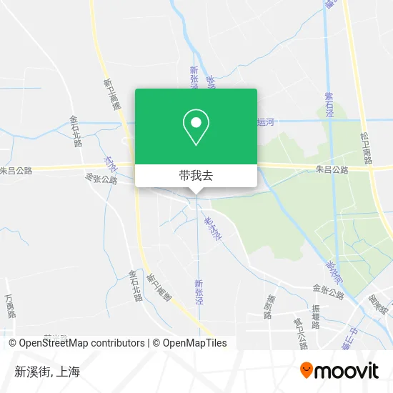 新溪街地图