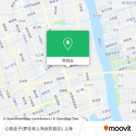 公园盒子(梦谷南上海创意园店)地图