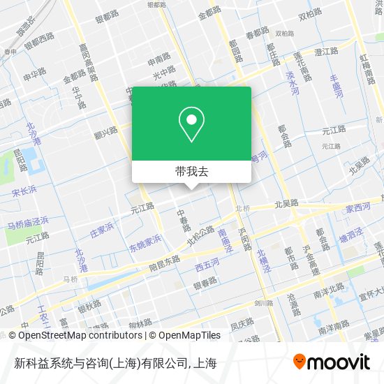 新科益系统与咨询(上海)有限公司地图