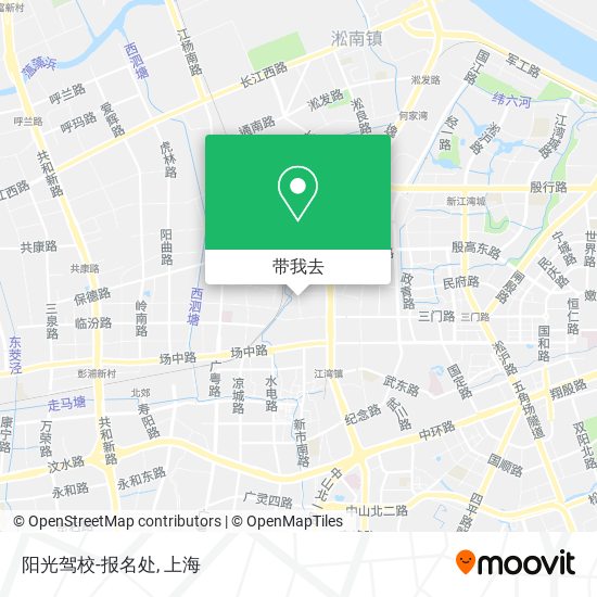 阳光驾校-报名处地图