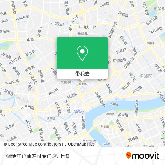 鮨驰江户前寿司专门店地图