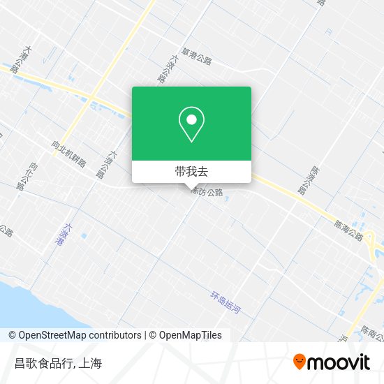 昌歌食品行地图