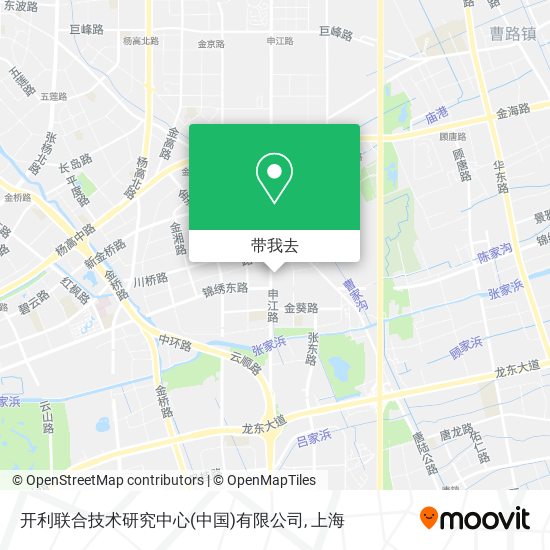 开利联合技术研究中心(中国)有限公司地图