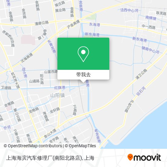 上海海滨汽车修理厂(南阳北路店)地图