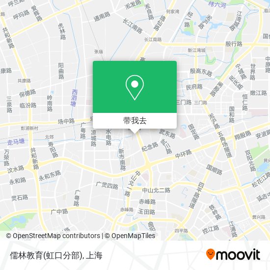 儒林教育(虹口分部)地图