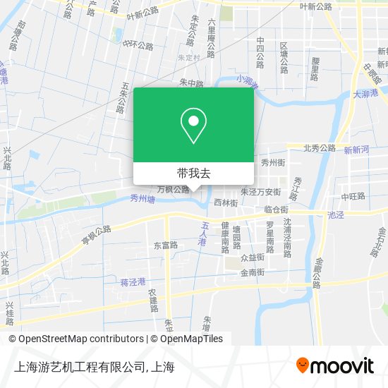 上海游艺机工程有限公司地图