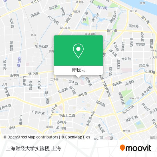 上海财经大学实验楼地图