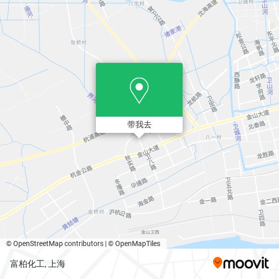 富柏化工地图