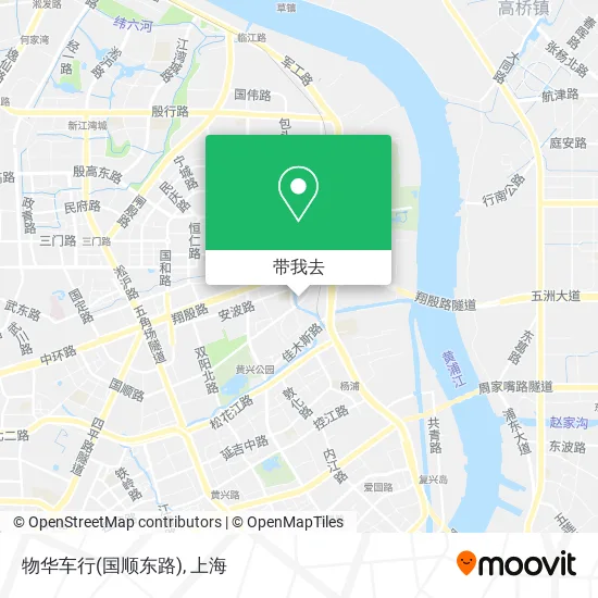 物华车行(国顺东路)地图