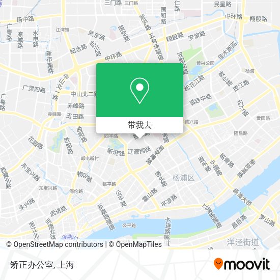 矫正办公室地图