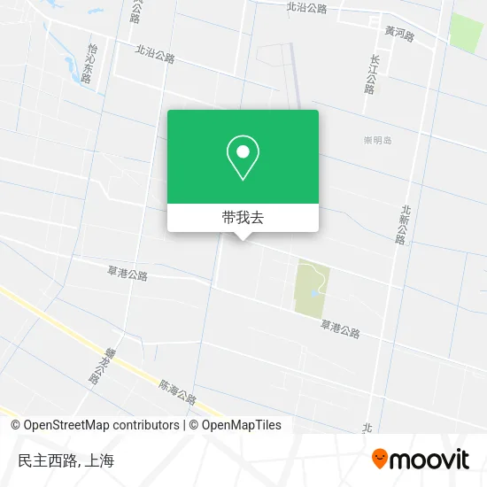 民主西路地图