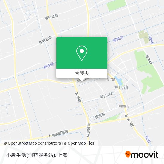 小象生活(润苑服务站)地图