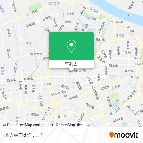 东方锦园-北门地图