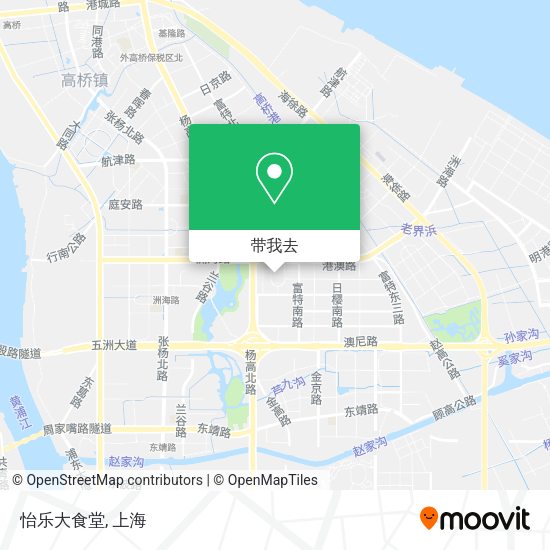 怡乐大食堂地图