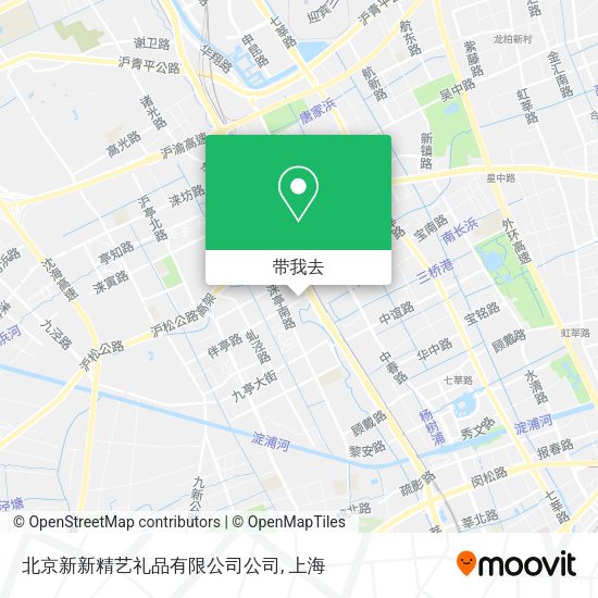北京新新精艺礼品有限公司公司地图