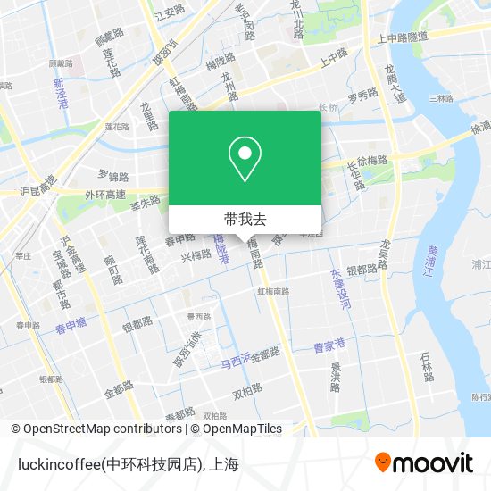 luckincoffee(中环科技园店)地图