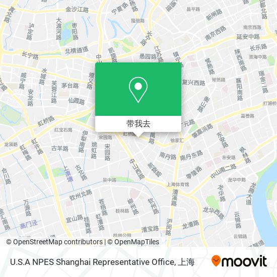 U.S.A NPES Shanghai Representative Office地图