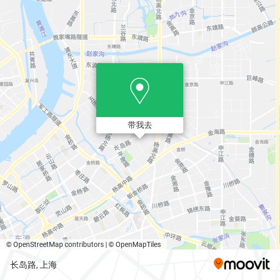 长岛路地图