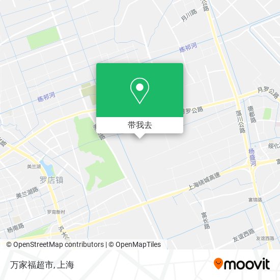 万家福超市地图