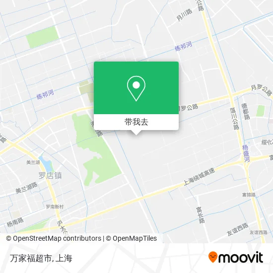 万家福超市地图