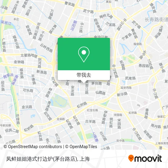 凤鲜姐姐港式打边炉(茅台路店)地图