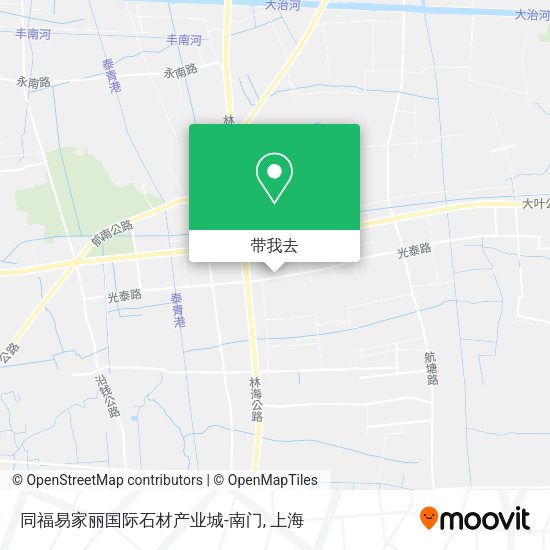 同福易家丽国际石材产业城-南门地图