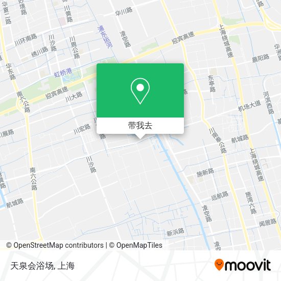 天泉会浴场地图