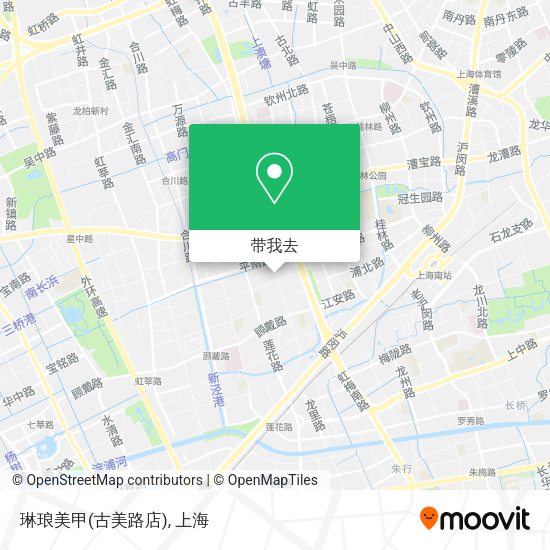 琳琅美甲(古美路店)地图