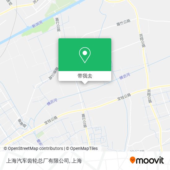 上海汽车齿轮总厂有限公司地图