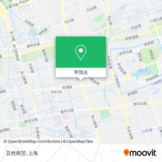 昙然商贸地图