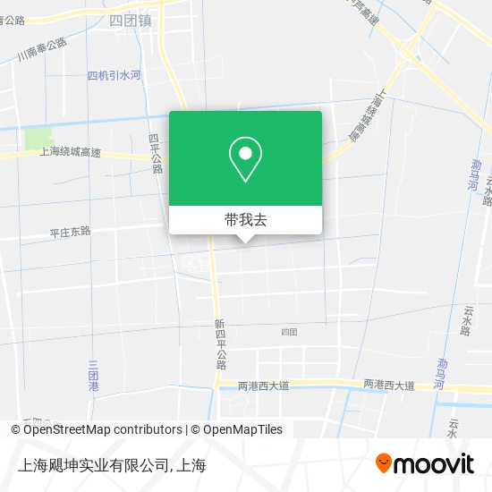 上海飓坤实业有限公司地图