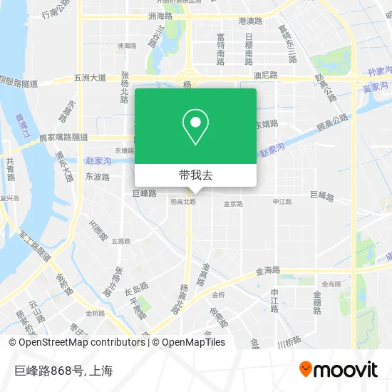 巨峰路868号地图