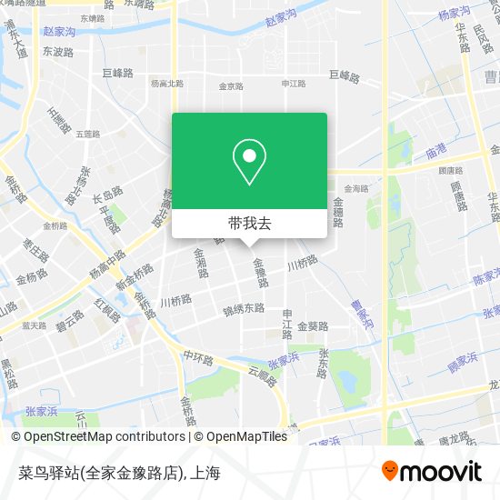 菜鸟驿站(全家金豫路店)地图