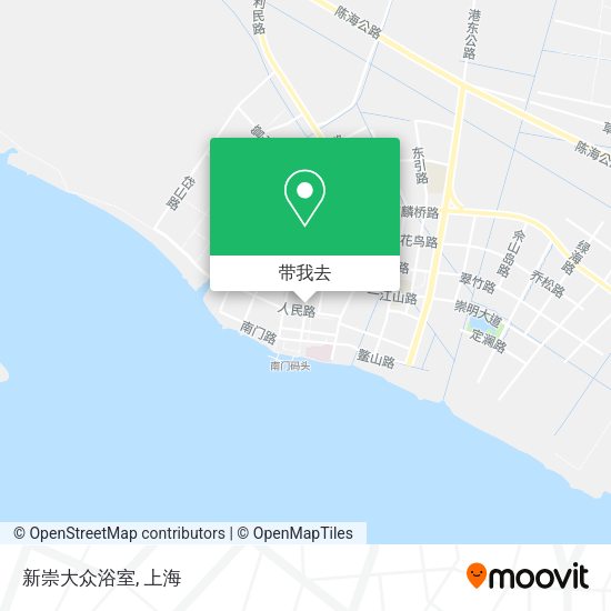 新崇大众浴室地图