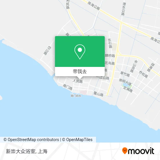 新崇大众浴室地图