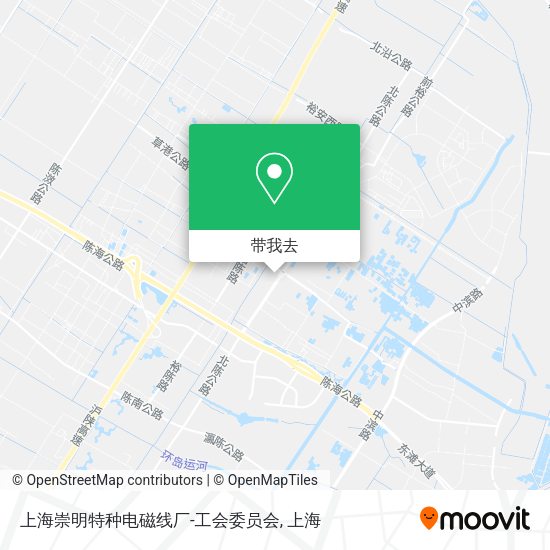 上海崇明特种电磁线厂-工会委员会地图