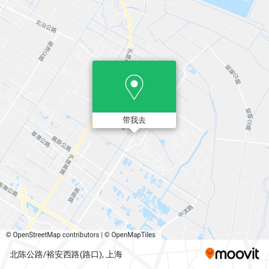 北陈公路/裕安西路(路口)地图