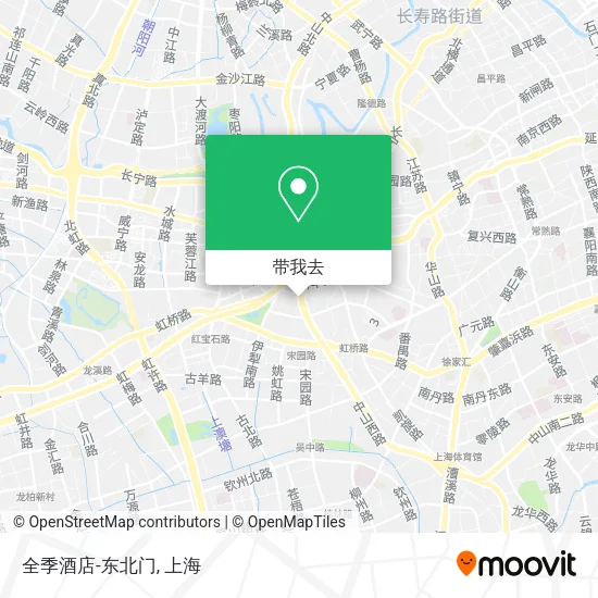 全季酒店-东北门地图