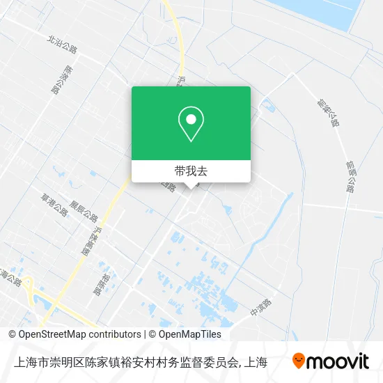 上海市崇明区陈家镇裕安村村务监督委员会地图