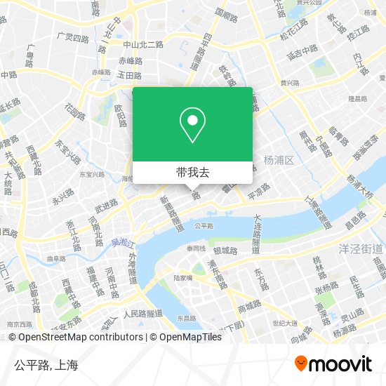 公平路地图