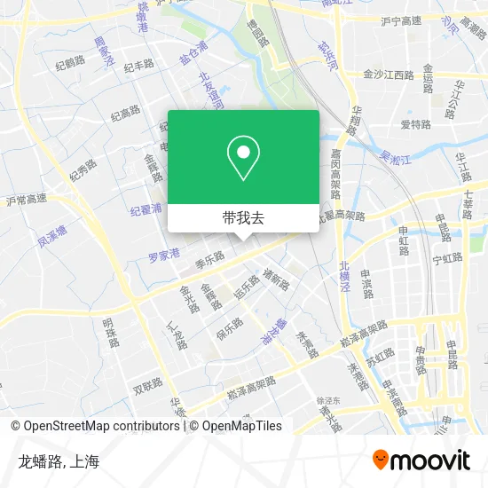 龙蟠路地图