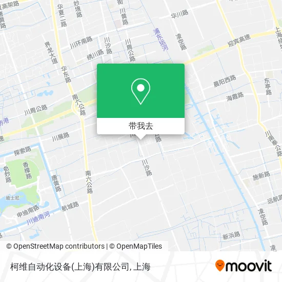 柯维自动化设备(上海)有限公司地图
