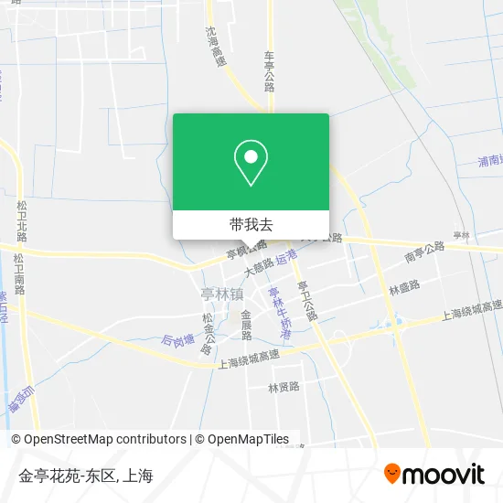 金亭花苑-东区地图