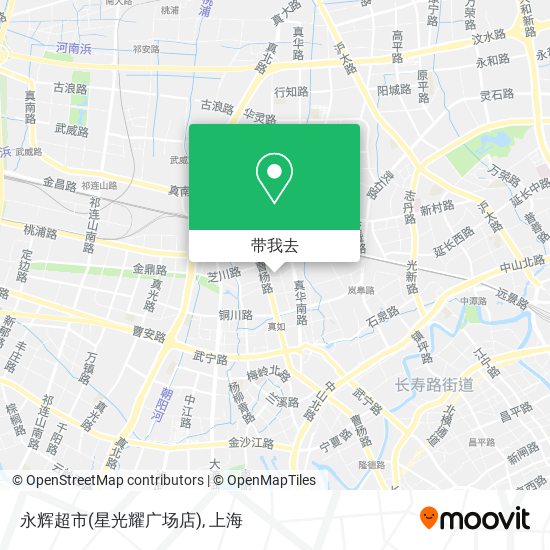 永辉超市(星光耀广场店)地图
