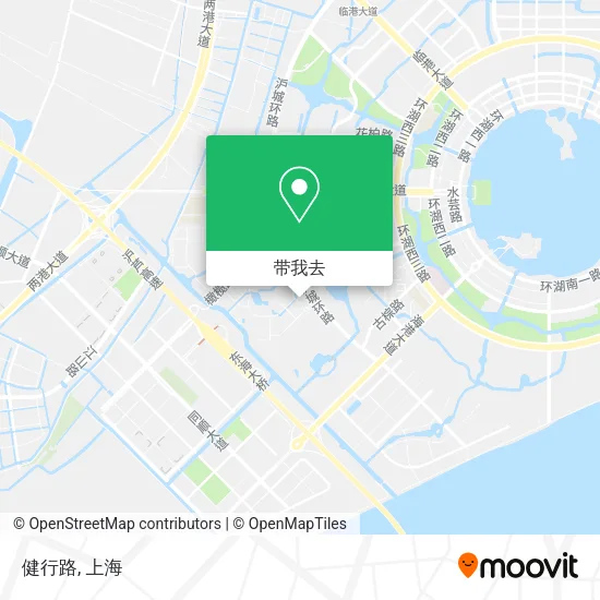 健行路地图