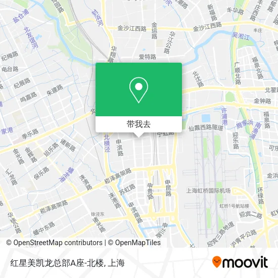 红星美凯龙总部A座-北楼地图