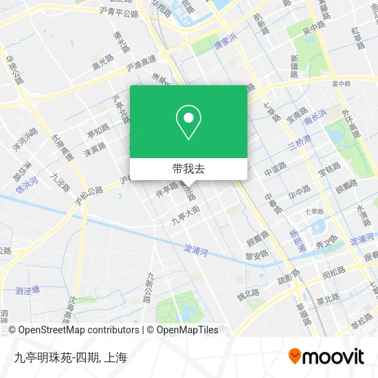 九亭明珠苑-四期地图